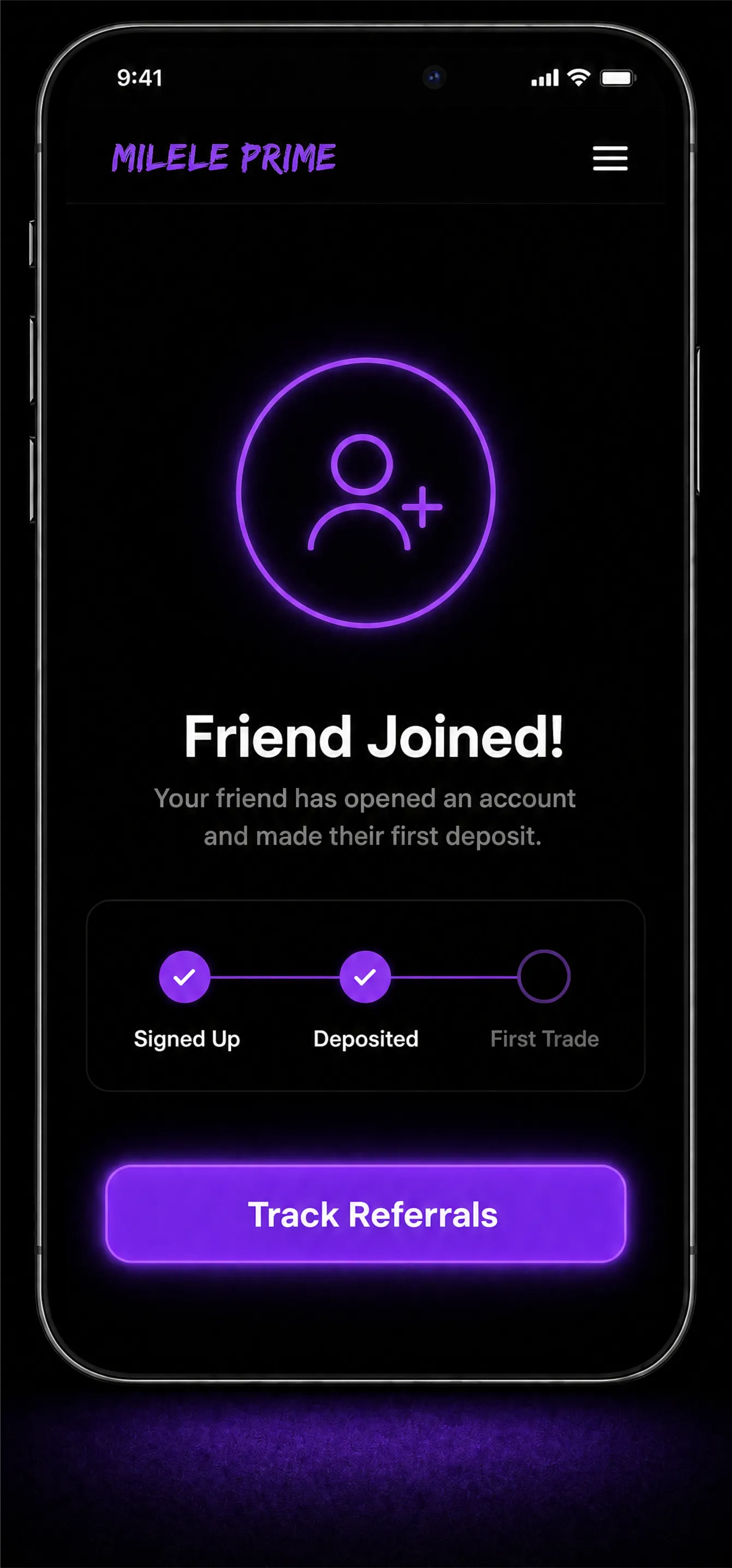 Friend joins screen